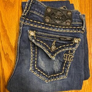 Miss Me Boot Cut Jeans 25